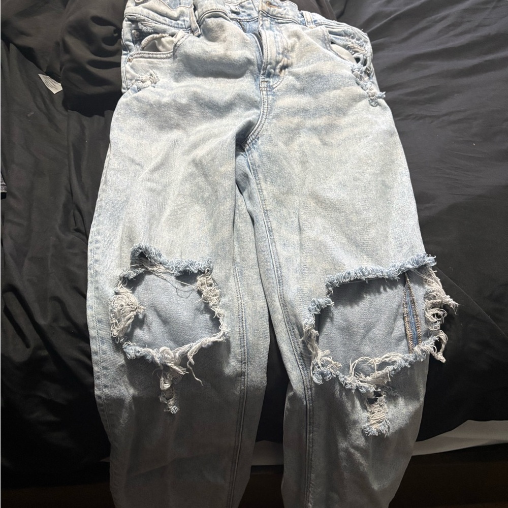 American Eagle Outfitters Blue Boyfriend Jeans